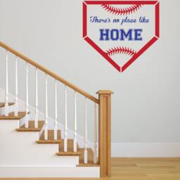 Home Plate - Wall Decal Custom Vinyl Art Stickers For Homes, Remodelers, Cabins, & Interior Designers - thumbnail 3