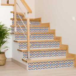 Bathroom Decal Mexican Tile Stickers Set Of 24 Fliesenaufkleber Tiles Decal Talavera Wall Decals Mural Kitchen Tiles H25 - thumbnail 3