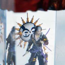 Clair Obscur Expedition 33 Resin Lamp, Diorama Verso Lamp, Epoxy Night Light, Figure Wood Lamp, Valentine Gift, Gaming Decor - thumbnail 3