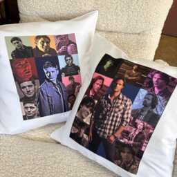 Sam Winchester Eras Cushion Supernatural Tv Show Fan Gift - thumbnail 3