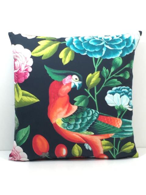 Manuel Canovas - Serendip Nuit Multi Coloured Floral Designer Cushion Cover Handmade Throw Pillow Home Decor - image 1