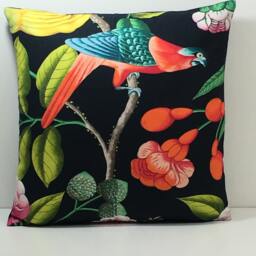 Manuel Canovas - Serendip Nuit Multi Coloured Floral Designer Cushion Cover Handmade Throw Pillow Home Decor - thumbnail 3