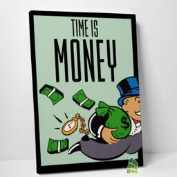 Monopoly Motivational Inspirational Quote Canvas Art Wall Print Picture Home Decor - thumbnail 2