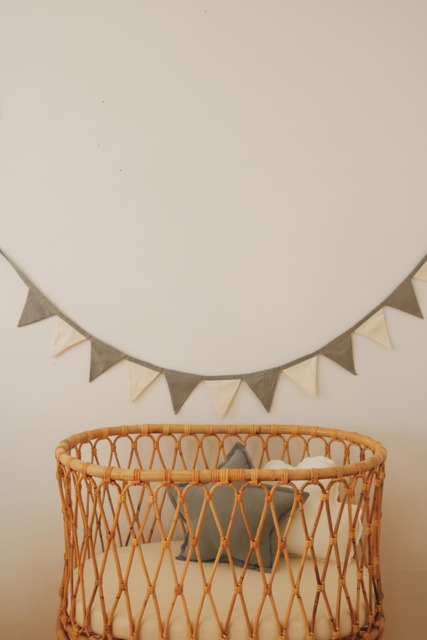Grey Muslin Star Pillow Hypoallergenic Kids Room Cushion - image 1