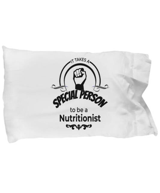 Nutritionist Gifts For Women & Men - Nutritionist Pillowcase , Him Her, Perfect Gift Nutritionism Student Practitioner