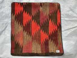 Seat Of 10 Pieces Scatter Cushions, Multicolor Natural Dyes Flat Vintage Cushions 40x40cm
