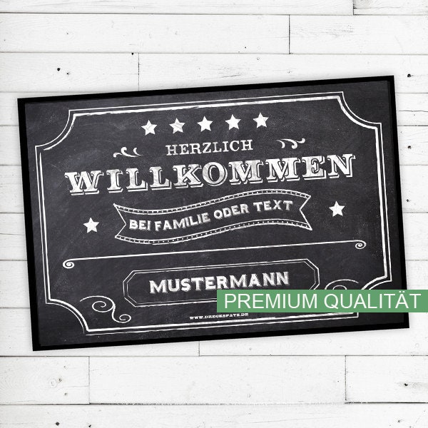 "Doormat ""Vintage" - image 1