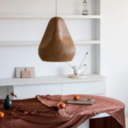 Industrial Lamp Sensi Iv, Kitchen Island Light Made Of Paper Mache - thumbnail 3