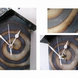 "Pendulum Clock With Drunk Mouse Saying ""It's Wine O'clock" - thumbnail 3
