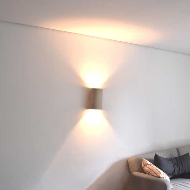 Handmade Ceramic Wall Sconce Off-White Light - image 1