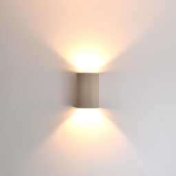 Handmade Ceramic Wall Sconce Off-White Light - thumbnail 2