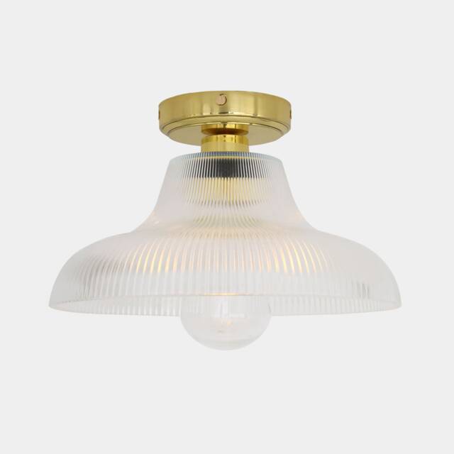 Aquarius Prismatic Bathroom Ceiling Light 11.75'' Ip20 - image 1
