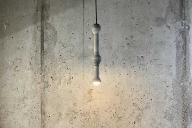 Handmade Concrete Pendant Light Cylinder Chandelier - image 1