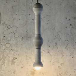 Handmade Concrete Pendant Light Cylinder Chandelier - thumbnail 3