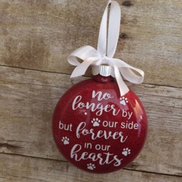 Pet Memorial Ornament. Loss. Dog Memorial. Christmas Ornament. Ornament - thumbnail 2
