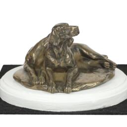 Weimaraner, Dog On White Wooden Base Statue, Limited Edition, Artdog - thumbnail 3