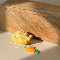 Chicken & Carrots Candle Wax Melts - Decorative Handmade Novelty Unique Food Lookalike Gifts Soy - thumbnail 2