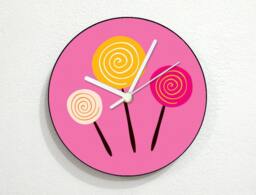 Lollipops - Wall Clock