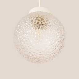 Nives Vintage Pendant Light Mcm Hanging Handcrafted Glass Lamp Retro Ceiling Fixture Yugoslavia Gold Brass - thumbnail 3