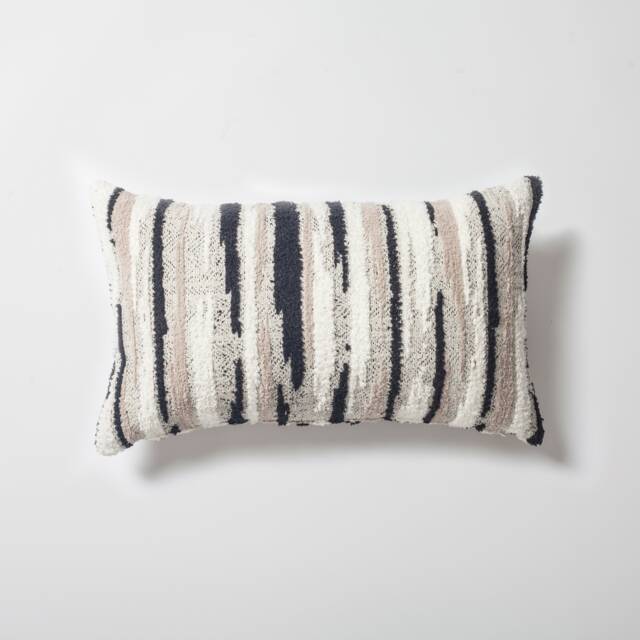Hand Woven Jacquard Lumbar Pillow Cover Modern Boho Decor - 12x20 30x50 cm - image 1