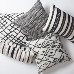 Hand Woven Jacquard Lumbar Pillow Cover Modern Boho Decor - 12x20 30x50 cm - thumbnail 4