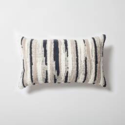 Hand Woven Jacquard Lumbar Pillow Cover Modern Boho Decor - 12x20 30x50 cm - thumbnail 1