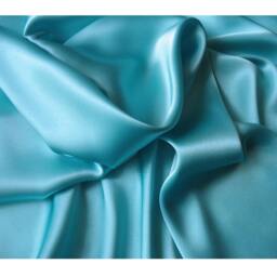 Handmade Aquamarine Charmeuse Satin Pillowcase, Usa Made
