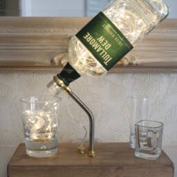 Tullamore Dew Bottle Light - 70Cl. Unique Lamp & Whiskey Lover Gift For The Home - thumbnail 2