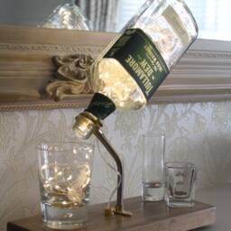Tullamore Dew Bottle Light - 70Cl. Unique Lamp & Whiskey Lover Gift For The Home - thumbnail 3