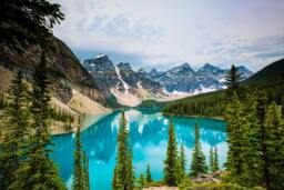 Moraine Lake Photography Banff National Park Landscape Art - thumbnail 1