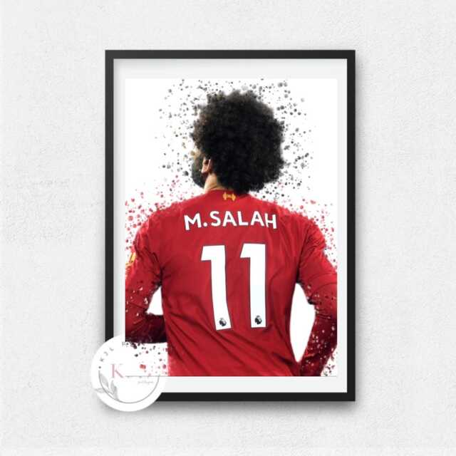 Liverpool Football Print - Any Player Salah