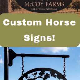 Custom Horse Sign Metal Wall Art Rustic Farmhouse Ranch Name Personalized Family Home Western Stable Bronze Sculpture Oval Mounted - thumbnail 4