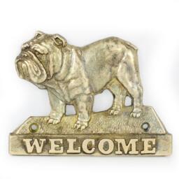 Bulldog, Dog Welcome, Hanging Decoration, Limited Edition, Artdog - thumbnail 2