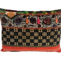 Designers Guild/Christian Lacroix - Frida Santa Arlequin Cushion Cover Throw Pillow Designer Home Decor - thumbnail 2