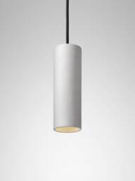Pendant Minimalist Light Round Colored Concrete Lighting Fixture Cromia Lamp in Grey - thumbnail 1