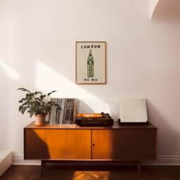 London Unframed Print - Prints Poster Big Ben Wall Art Travel Living Room Decor City Posters - thumbnail 3
