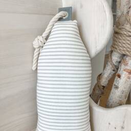 Nautical Pillow Buoy Coastal Fabric Buoy Beachy - thumbnail 3
