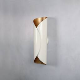 White Wall Lamp, Metal Lighting , Lamp Vanity Light Fixture, Sconce - thumbnail 2