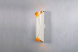 White Wall Lamp, Metal Lighting , Lamp Vanity Light Fixture, Sconce