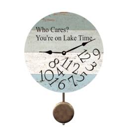 Personalized Lake Time Clock - Whatever Lake Time Clock - thumbnail 2