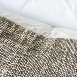 Brown Dot Block Print Mudcloth Hmong Pillow Case - thumbnail 3