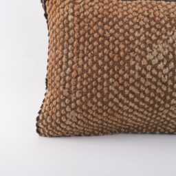 Handwoven Turkish Kilim Pillow Cover Ethnic Bohemian Decor - 12x20 - thumbnail 2