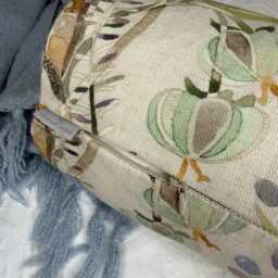 "Voyage Maison Floral Bolster Cushion 16"" X 6" - thumbnail 3
