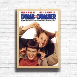 Dumb & Dumber Movie Poster 90S Retro Film Art Print - thumbnail 3