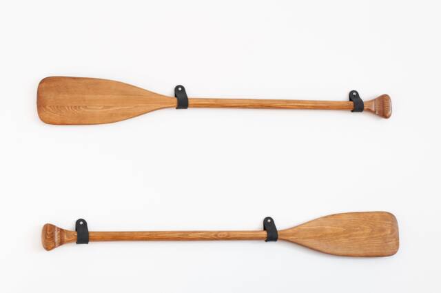 Decorative Wood Oar, Beach House Decor, Wall Canoe Wooden Paddle, Paddle Decor, Nautical Decor, Decorative Paddle, Yaoi - image 1