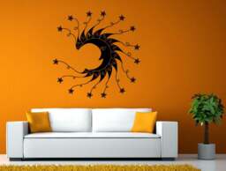 Night Moon Stars Sky Goodnight Sleep Snooze Bedroom Wall Sticker Decal Vinyl Mural Decor Art L2433 - thumbnail 1