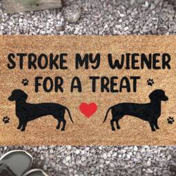 Wiener Dog Doormat - Sausage Welcome Mat Funny Dachshund Lover Decor - thumbnail 2