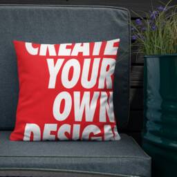 Customize Your Own Premium Pillow - thumbnail 1