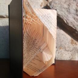 Eagle Silhouette - Folded Book Art Fully Customizable, Fly, Flight, Scout Gift - thumbnail 4
