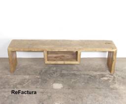 Tv Board, Sideboard, Lowboard, Furniture, Sideboard Made From Scaffolding Planks, Reclaimed Wood, Upcycling Shelf